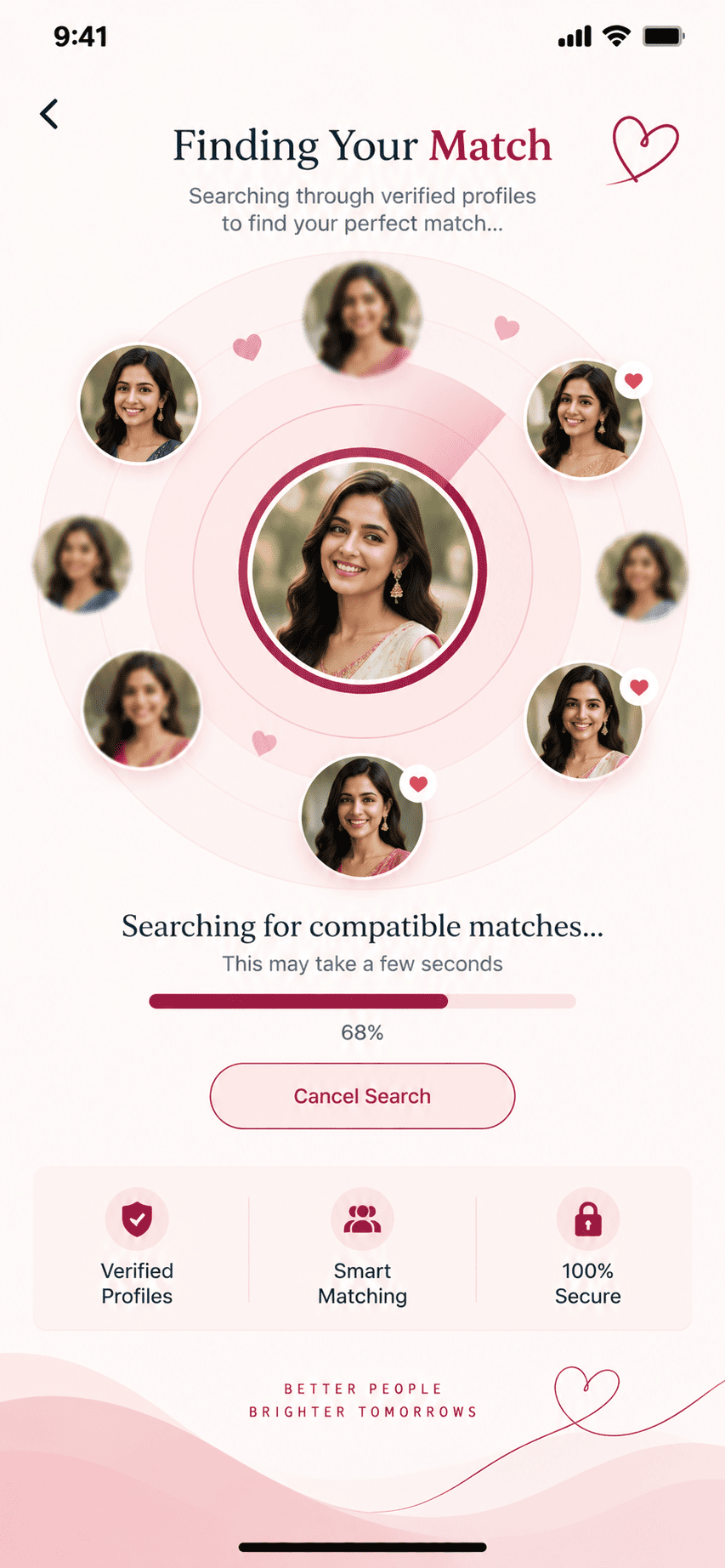 Smart Filter Engine (Caste/City/Job)